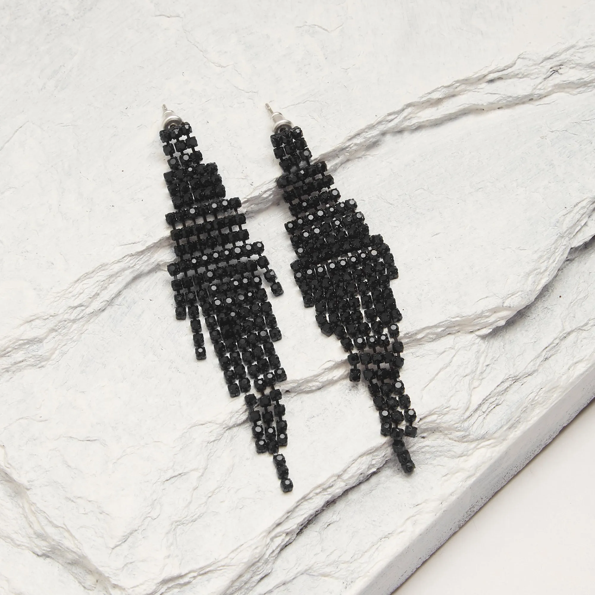 Accessorize London Women's Waterfall Statement Drop Earrings