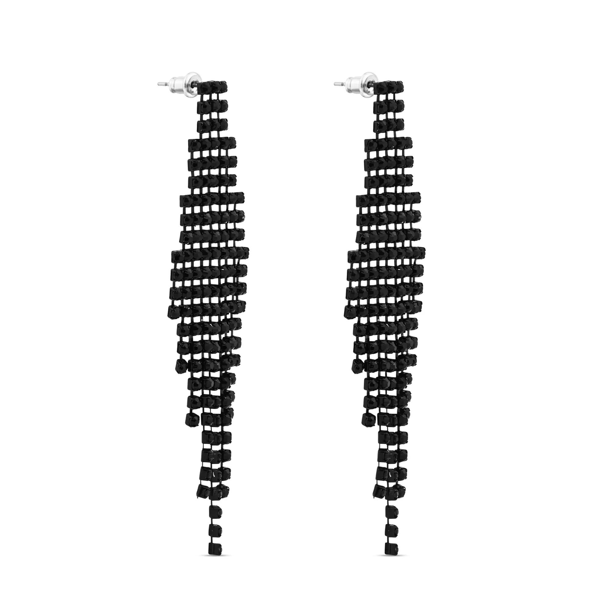 Accessorize London Women's Waterfall Statement Drop Earrings