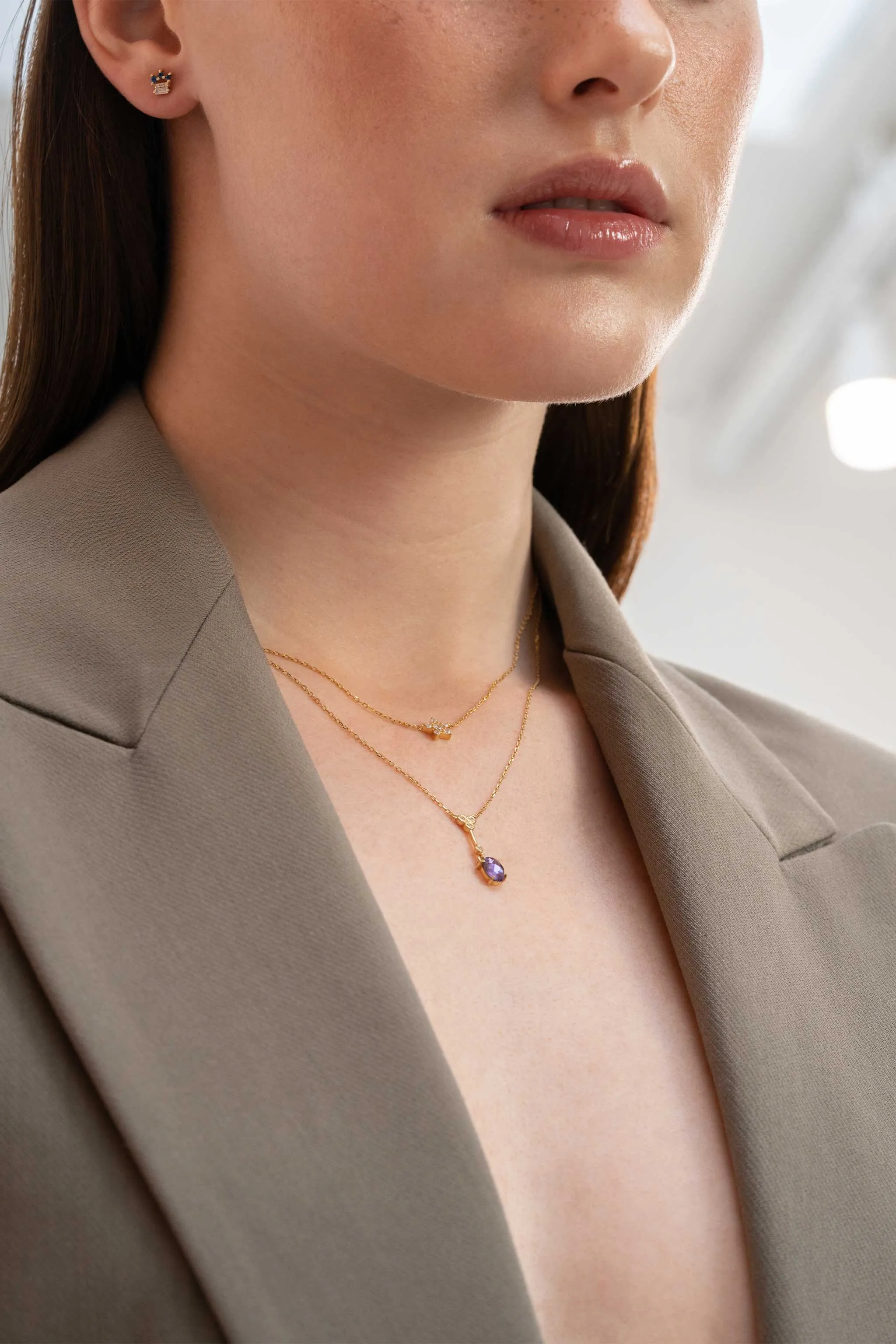 Astral Necklace in Diamond