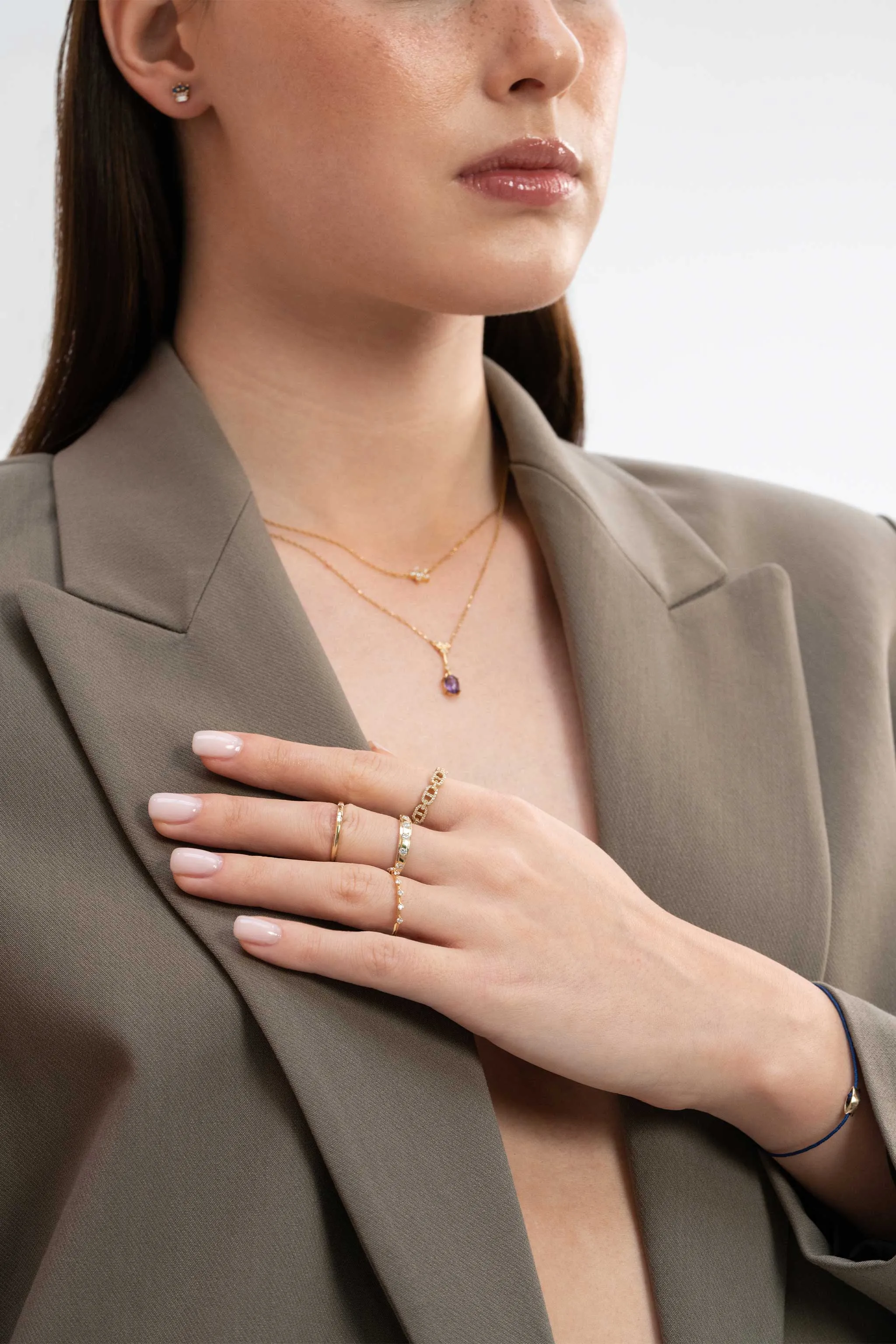 Astral Necklace in Diamond