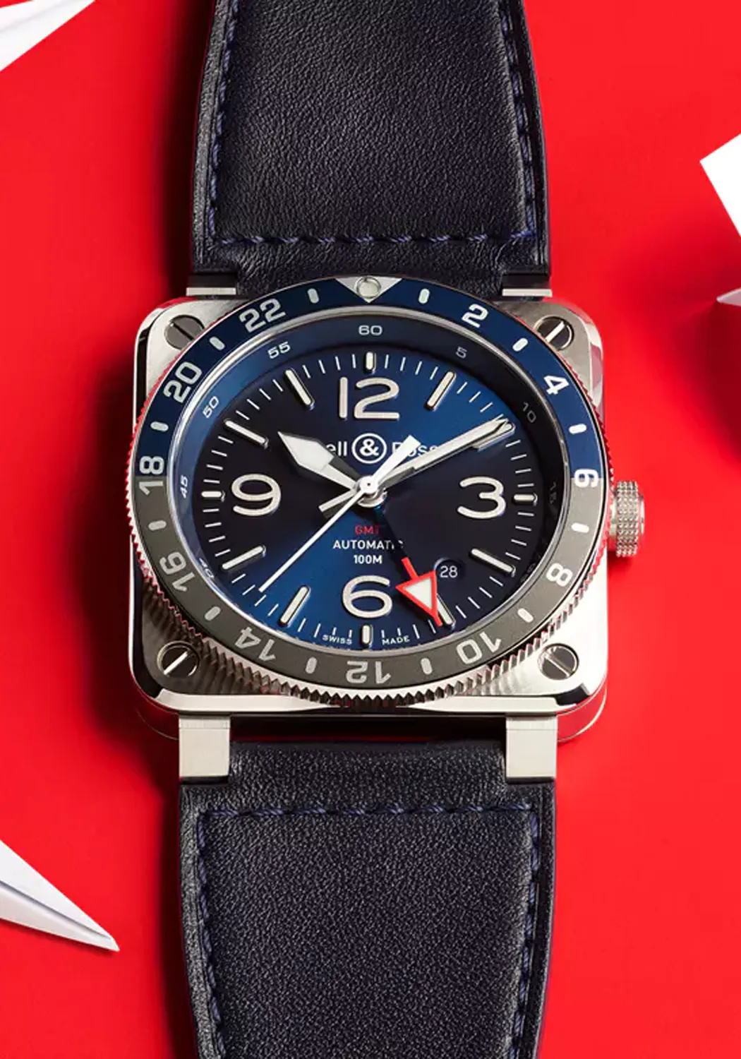 Bell & Ross BR 03-93 GMT Blue | Strap