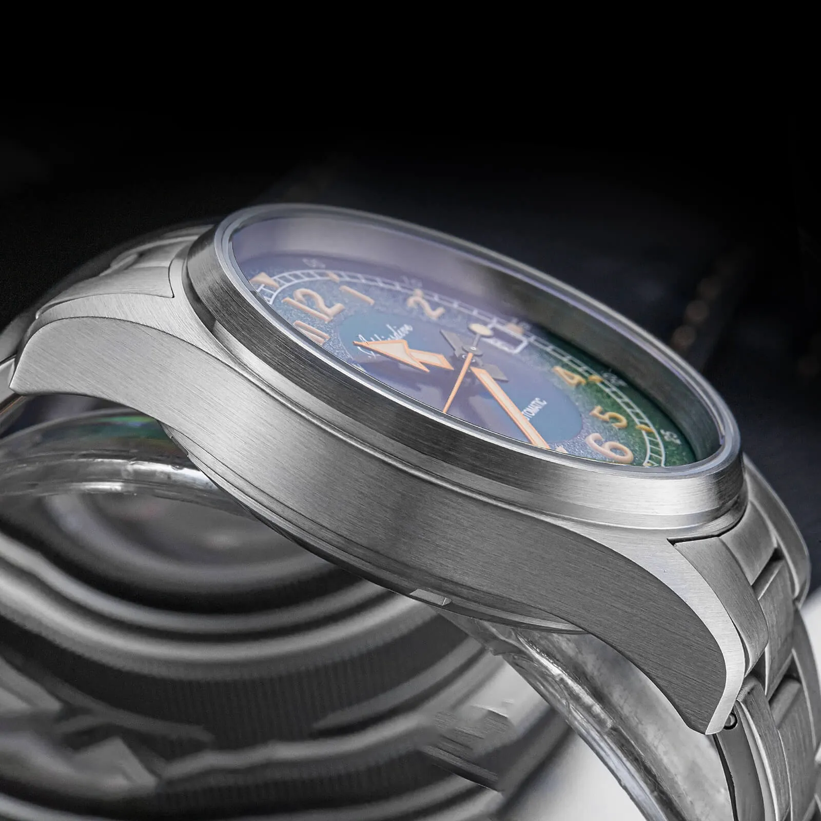 ★Black Friday★ADDIESDIVE 39mm Explore Retro Mechanical Men Watch AD2055