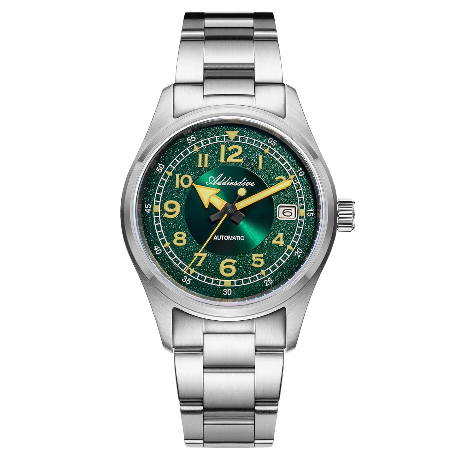 ★Black Friday★ADDIESDIVE 39mm Explore Retro Mechanical Men Watch AD2055