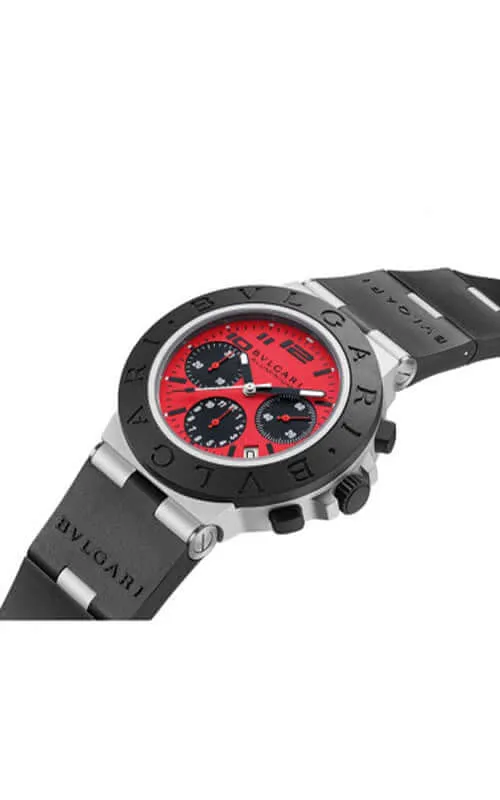 Bulgari “Ducati Special Edition” 40mm Aluminium Watch 103701
