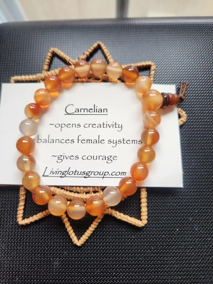 Carnelian Power Bracelet