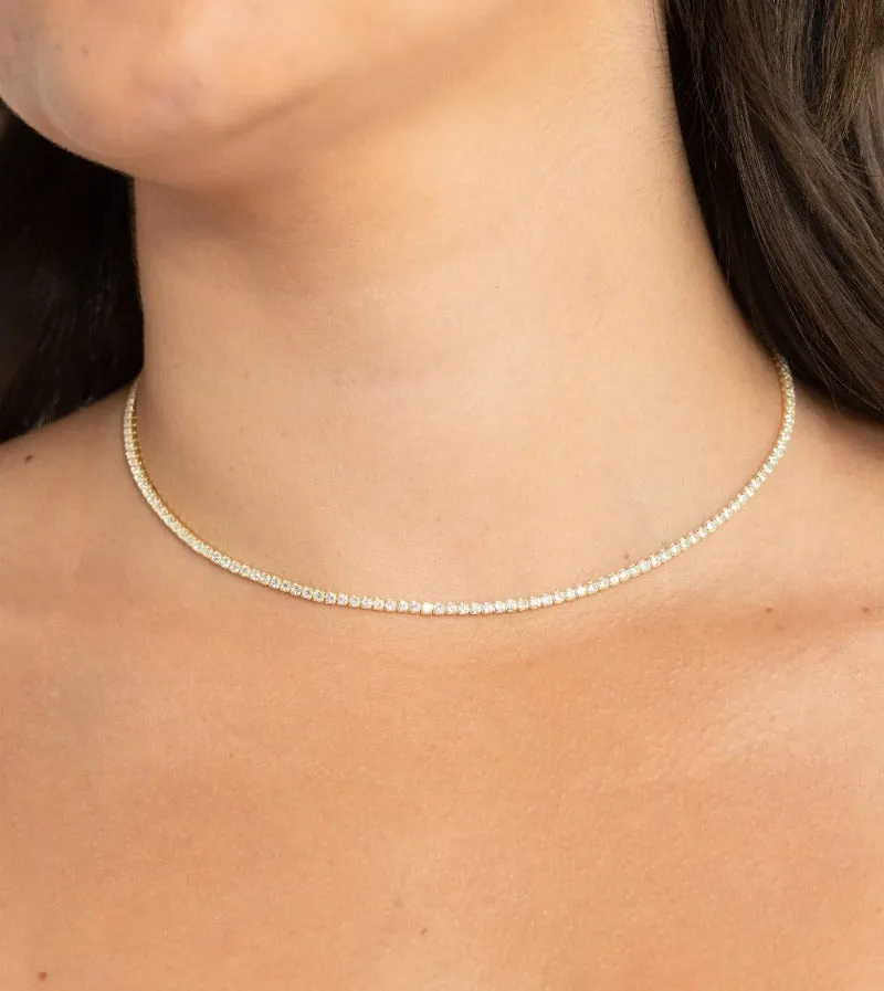 CZ Tennis Choker