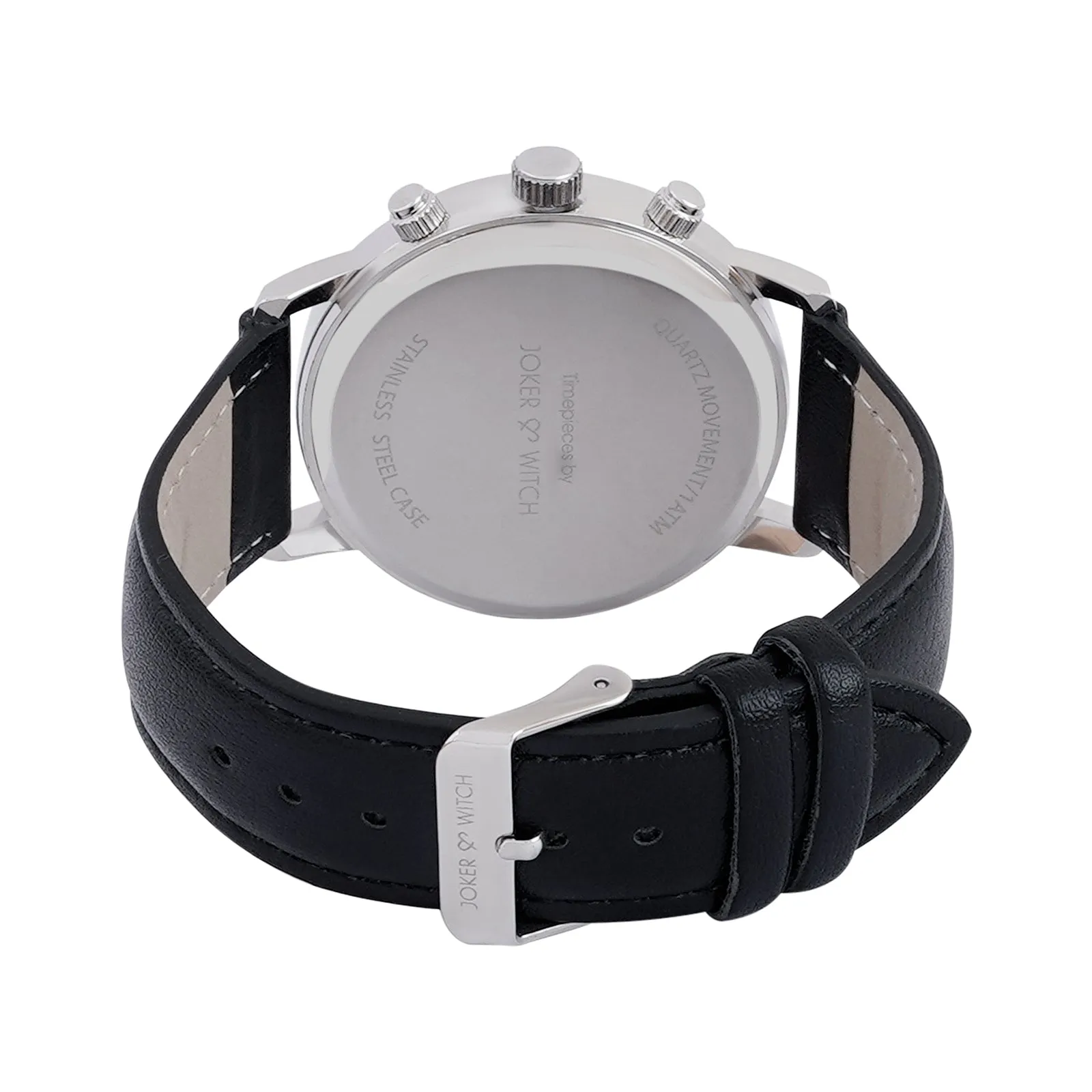 Dracary All Black Pu Strap Watch