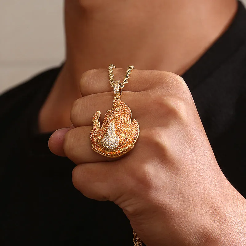 Fire Pendant