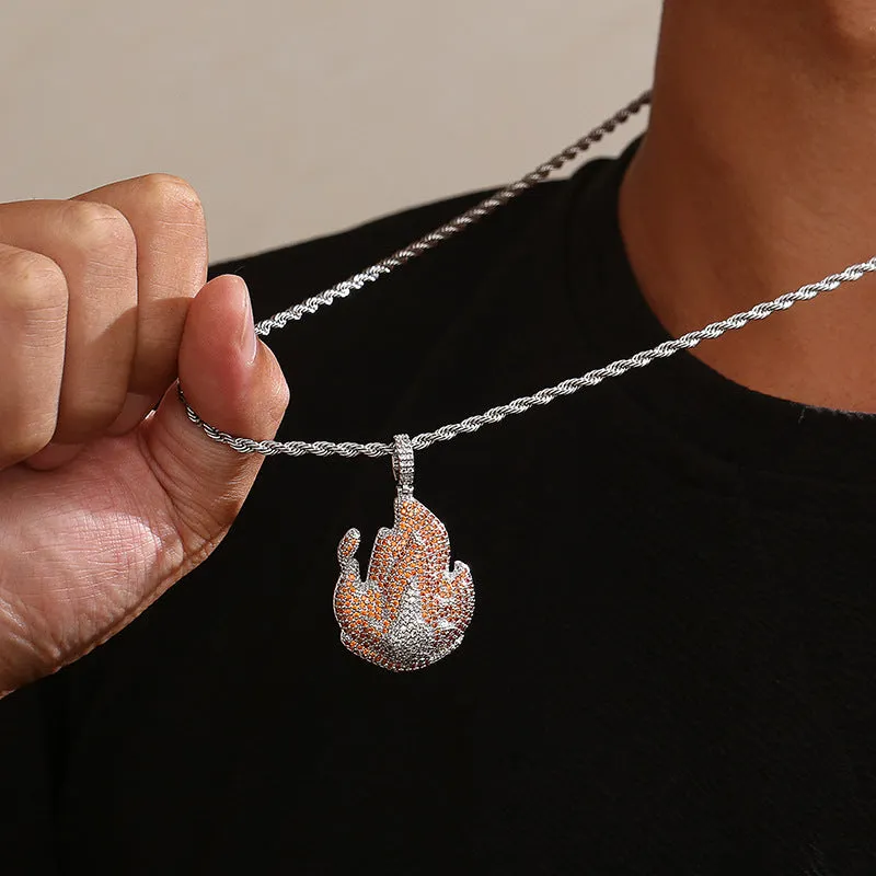 Fire Pendant