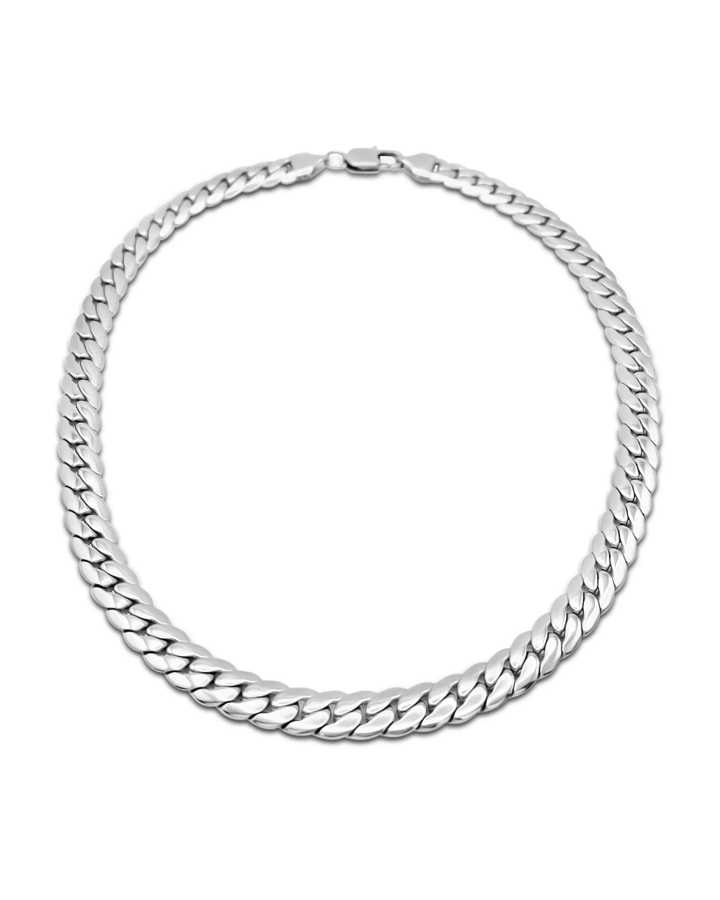 FLAT CUBAN NECKLACE