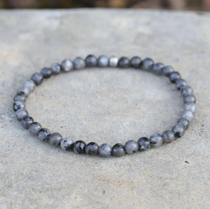 Grounding Larvikite Delicate Bracelet
