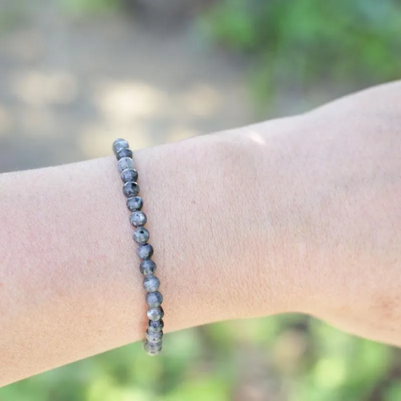 Grounding Larvikite Delicate Bracelet