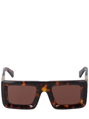 Off-White   Leonardo squared acetate sunglasses 