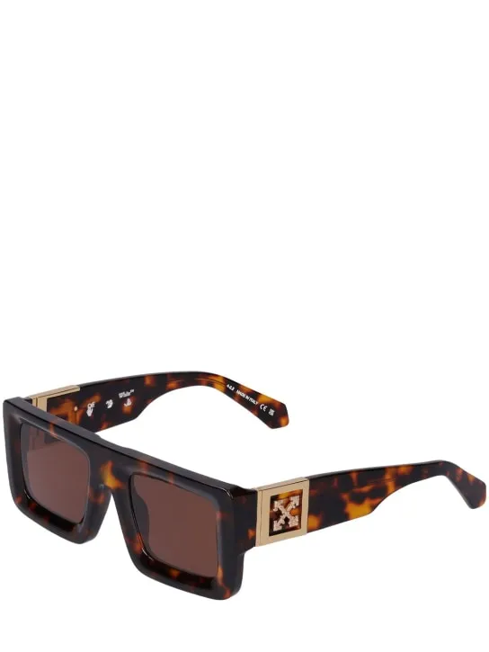 Off-White   Leonardo squared acetate sunglasses 
