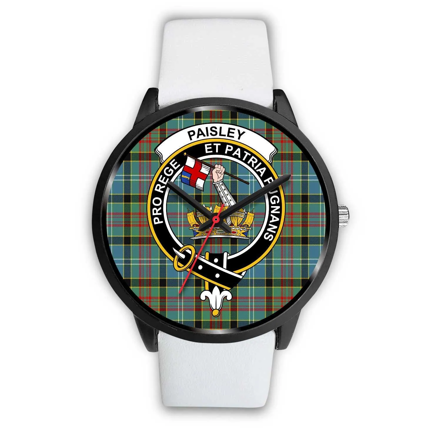 Paisley District Clan Badge Tartan Black Watch