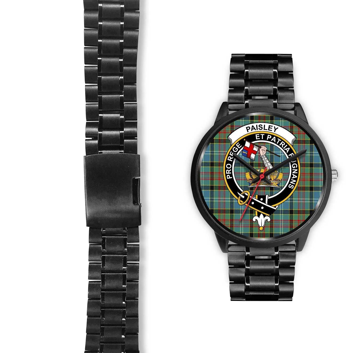 Paisley District Clan Badge Tartan Black Watch