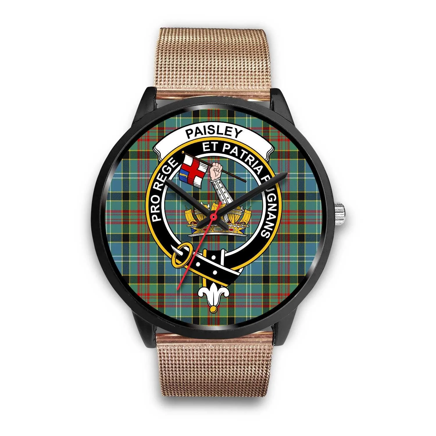 Paisley District Clan Badge Tartan Black Watch
