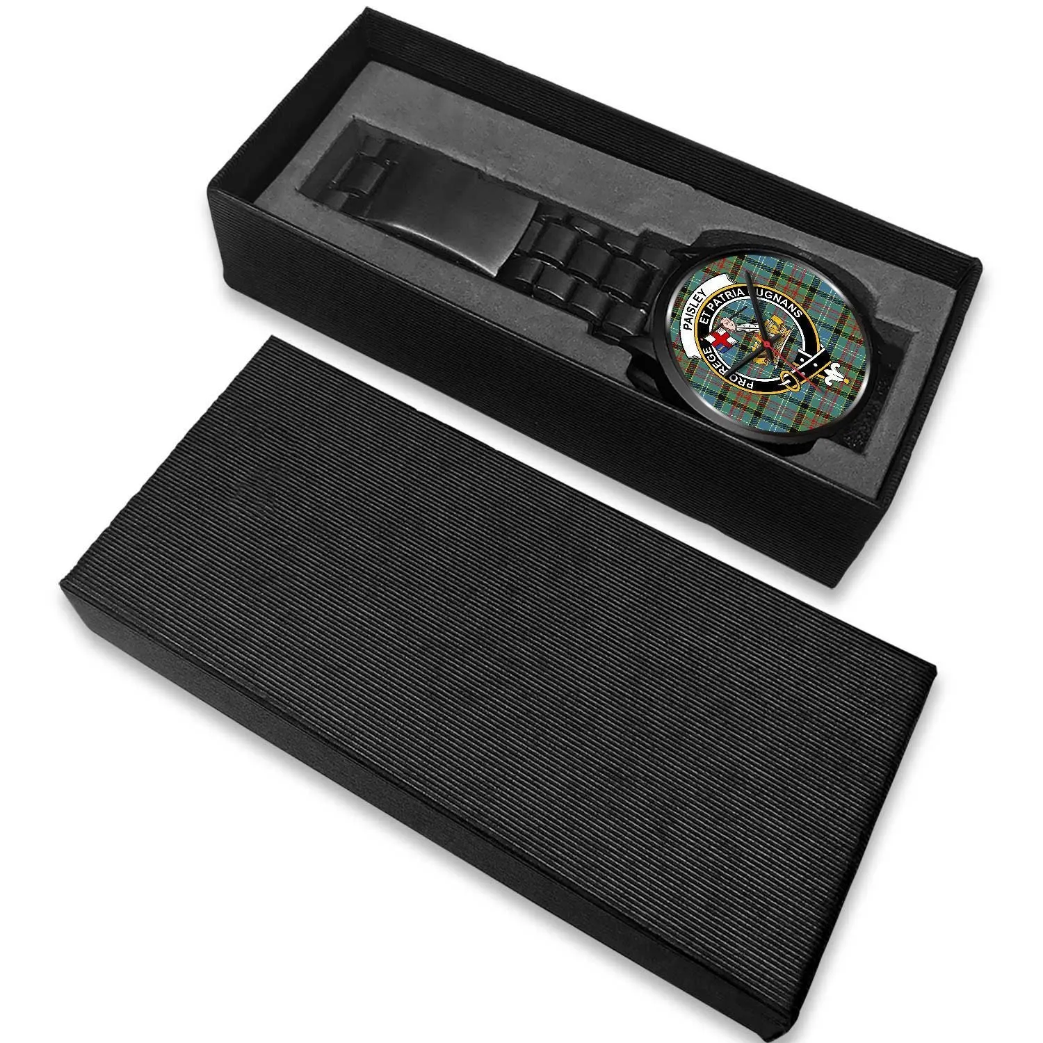 Paisley District Clan Badge Tartan Black Watch