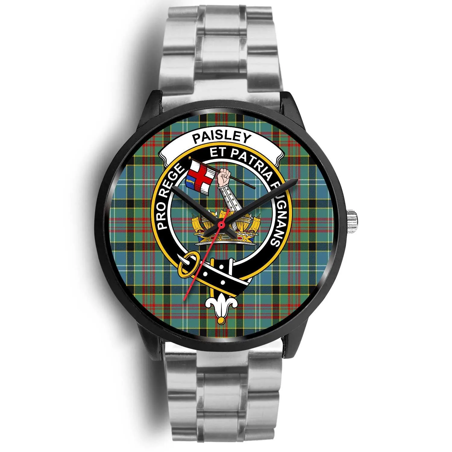 Paisley District Clan Badge Tartan Black Watch