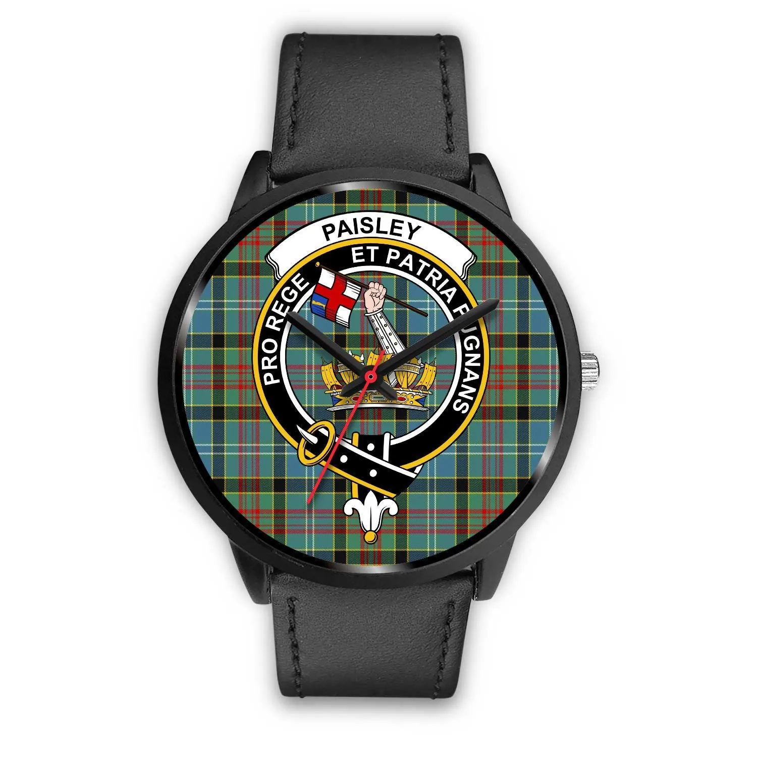 Paisley District Clan Badge Tartan Black Watch