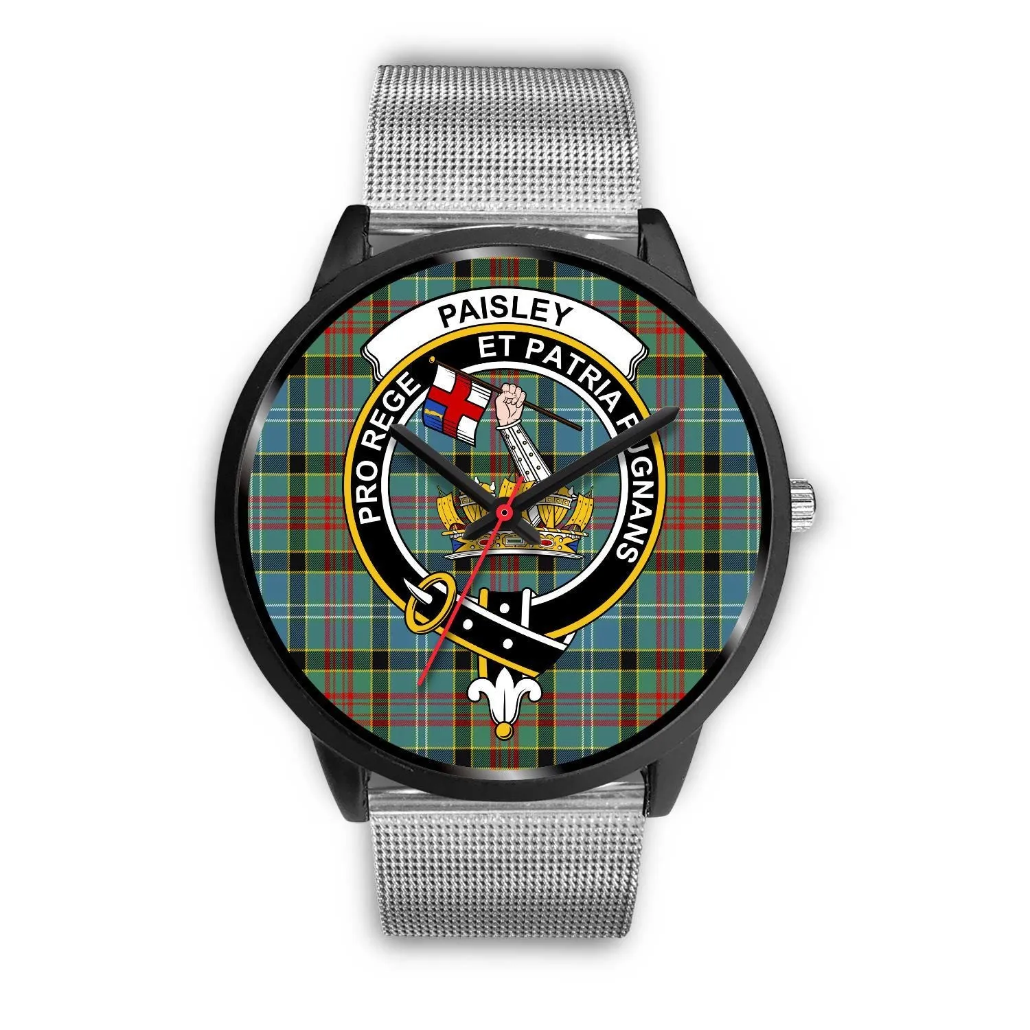 Paisley District Clan Badge Tartan Black Watch