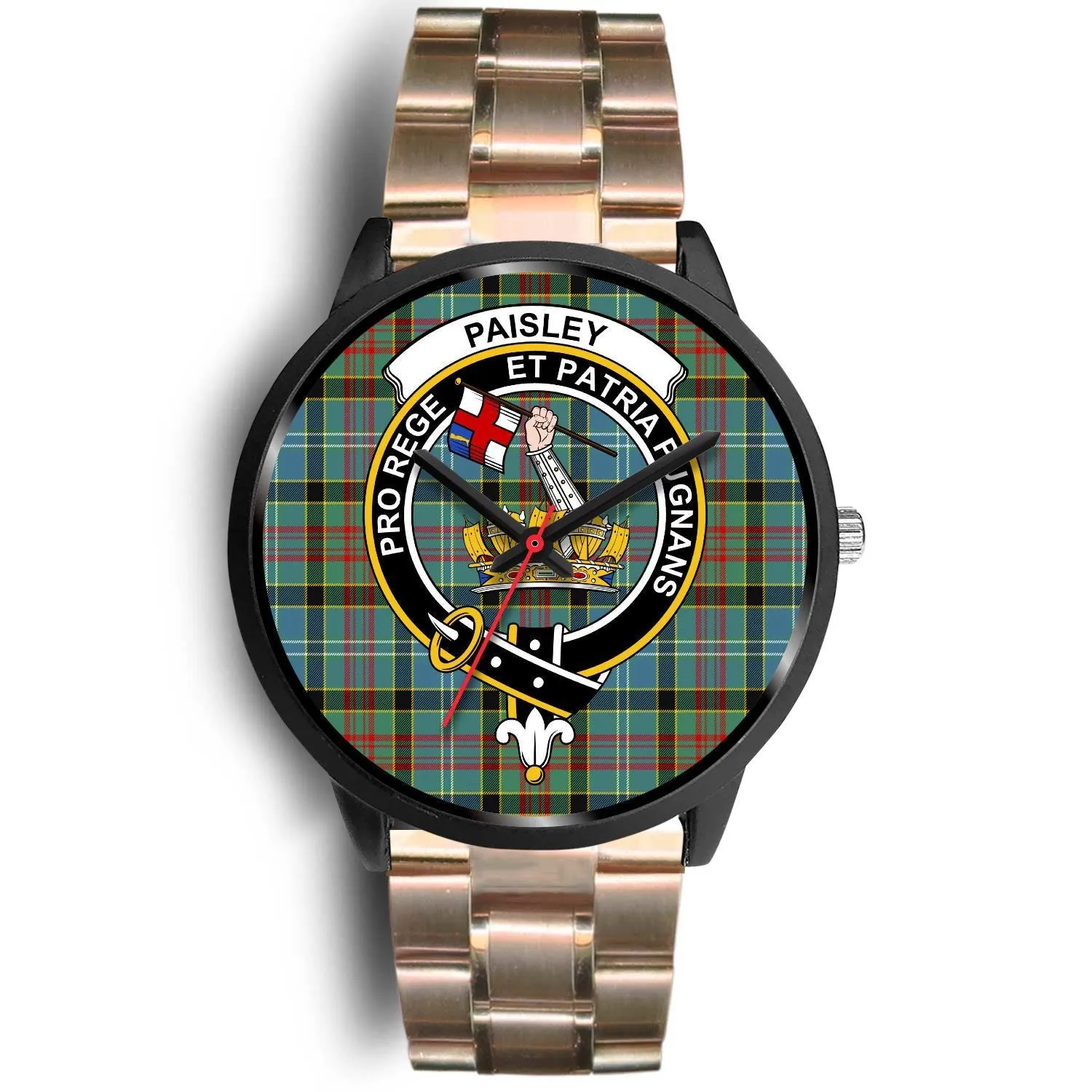 Paisley District Clan Badge Tartan Black Watch