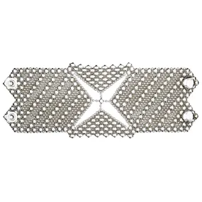 SG Liquid Metal B80 - AS Antique Silver Bracelet by Sergio Gutierrez