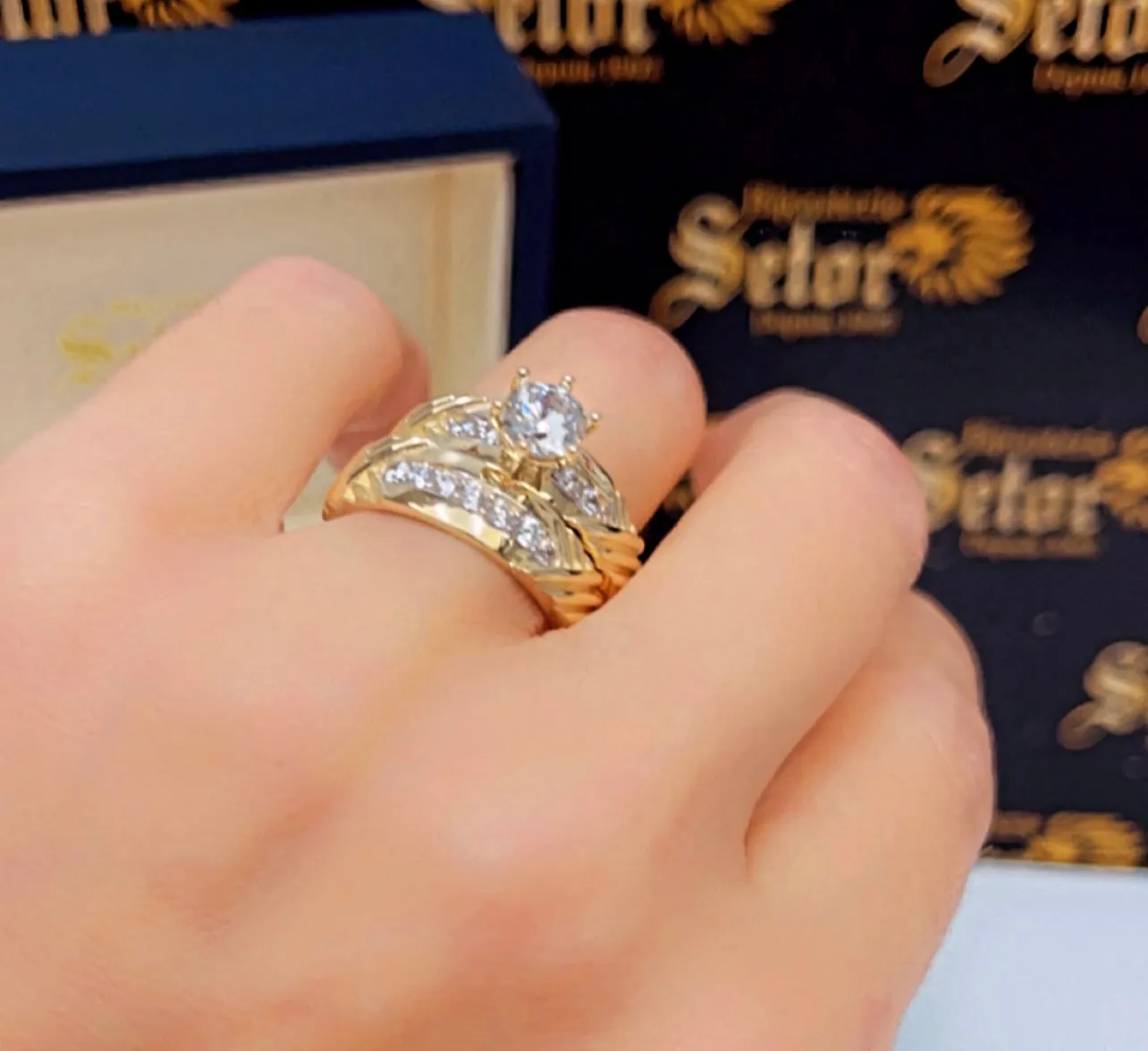 Sienna wedding trio TWR012