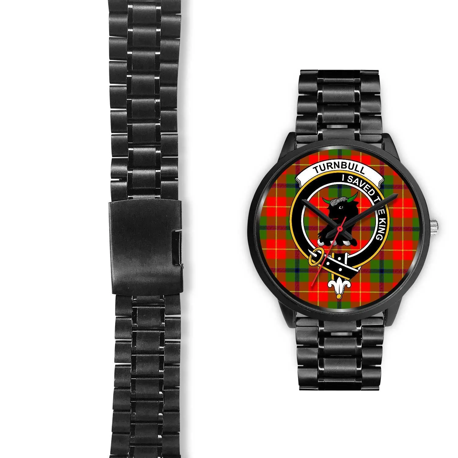 Turnbull Clan Badge Tartan Black Watch